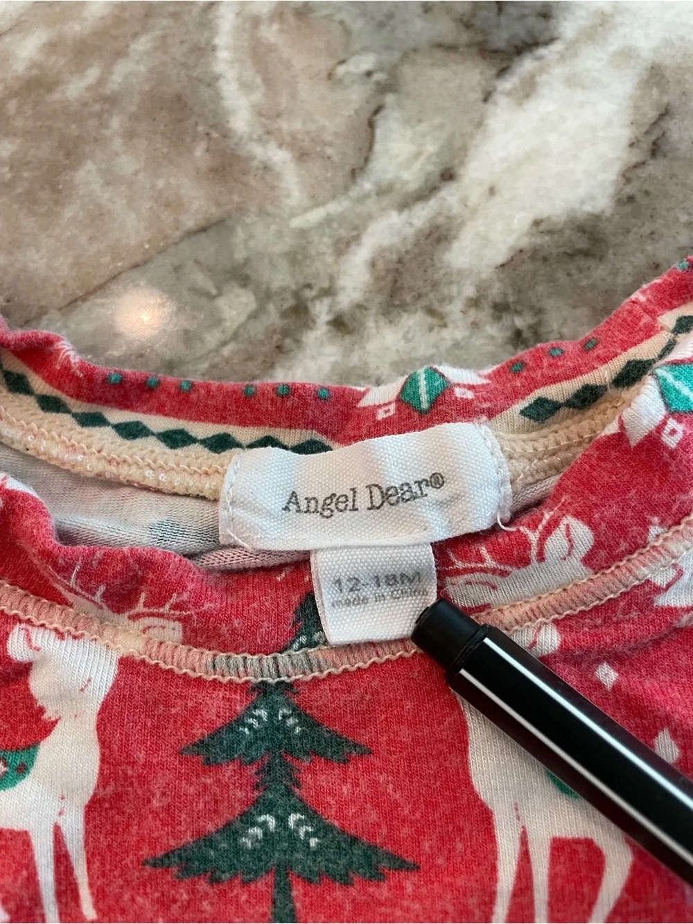 Angel Dear Bamboo Holiday Pajama Bundle Set Boutique Sleeper Set 12 Months